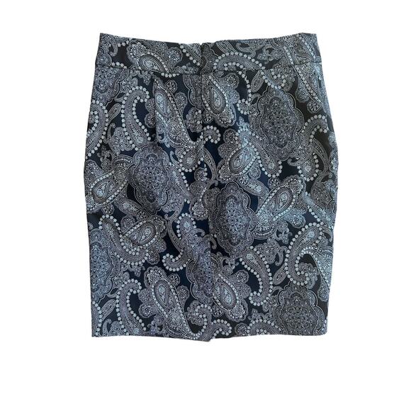 The Limited Stretch Mini Skirt Black and White Pattern Womens Sz 4P - Picture 6 of 11